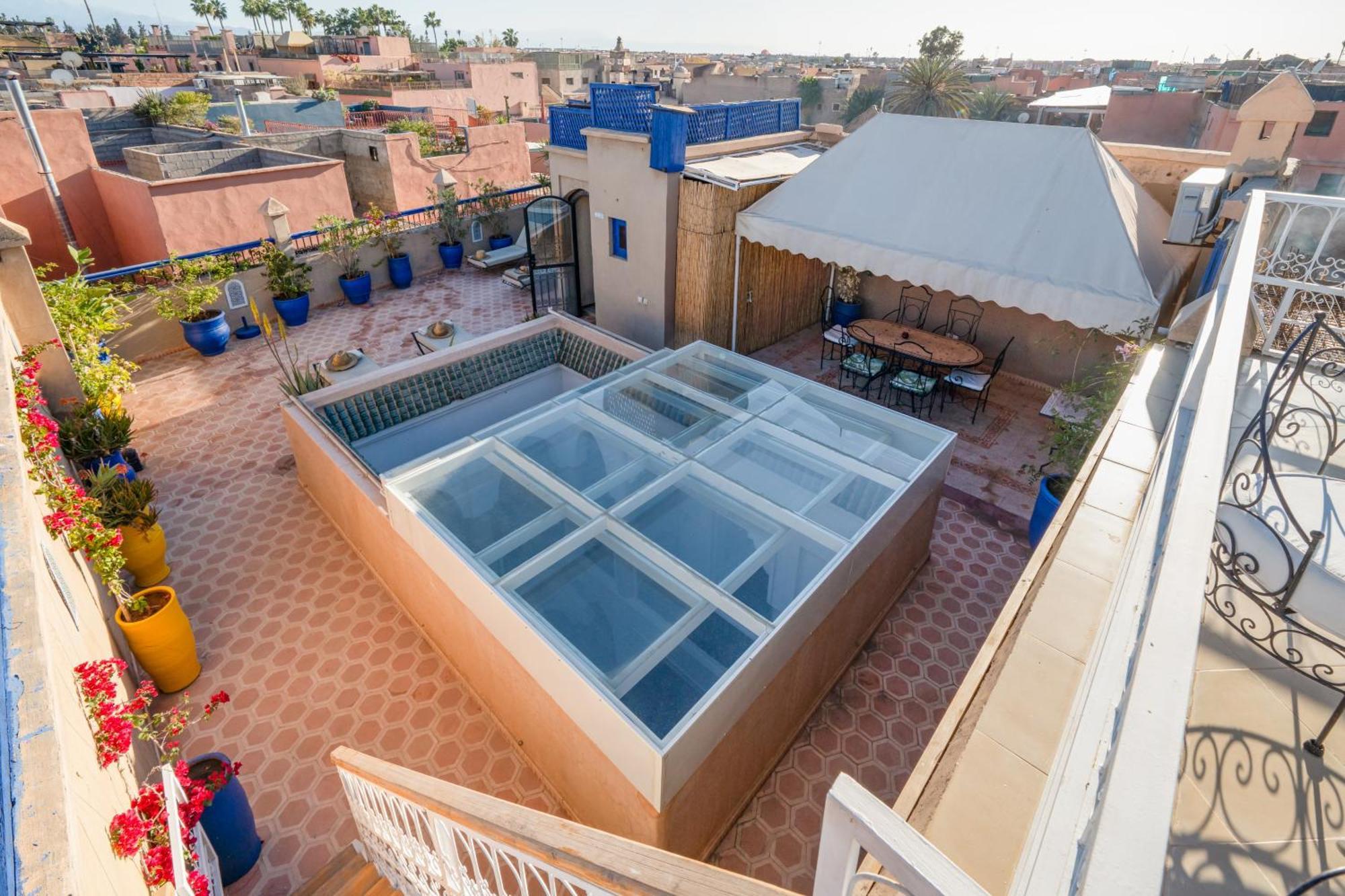 Riad Awinati Location Privatisee ,Piscine Chauffee , Beau Rooftop Marraquexe Exterior foto